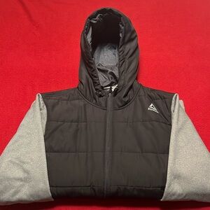 Like new Reebok zip up hoodie. Only worn once.